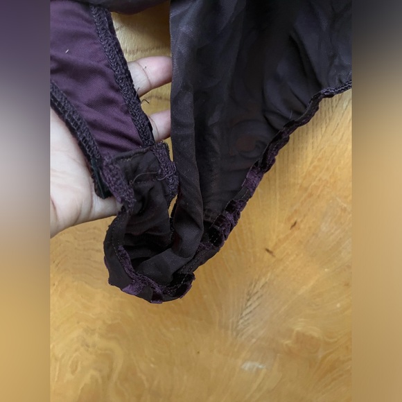 Chance velvet burn out bodysuit L - Picture 6 of 9